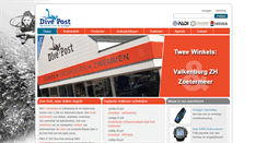 Desktop Screenshot of divepost.nl